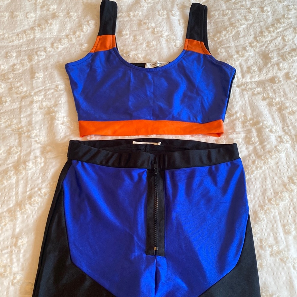 Women’s Biker two piece short set